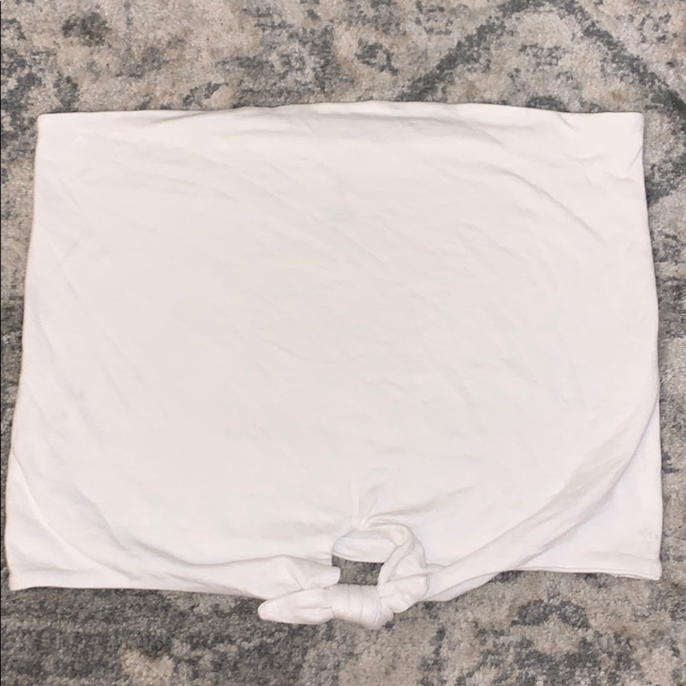 white tube top